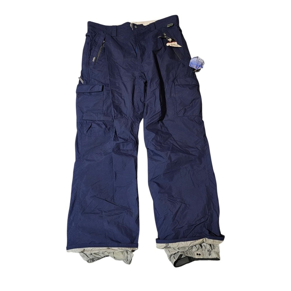 686 Snowboard Ski Cargo Pants XL Blue Navy Skiwear Unisex Fit